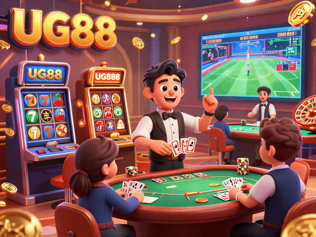 Experience the thrill of gaming with UG88's vibrant online casino featuring live action and exciting betting opportunities.