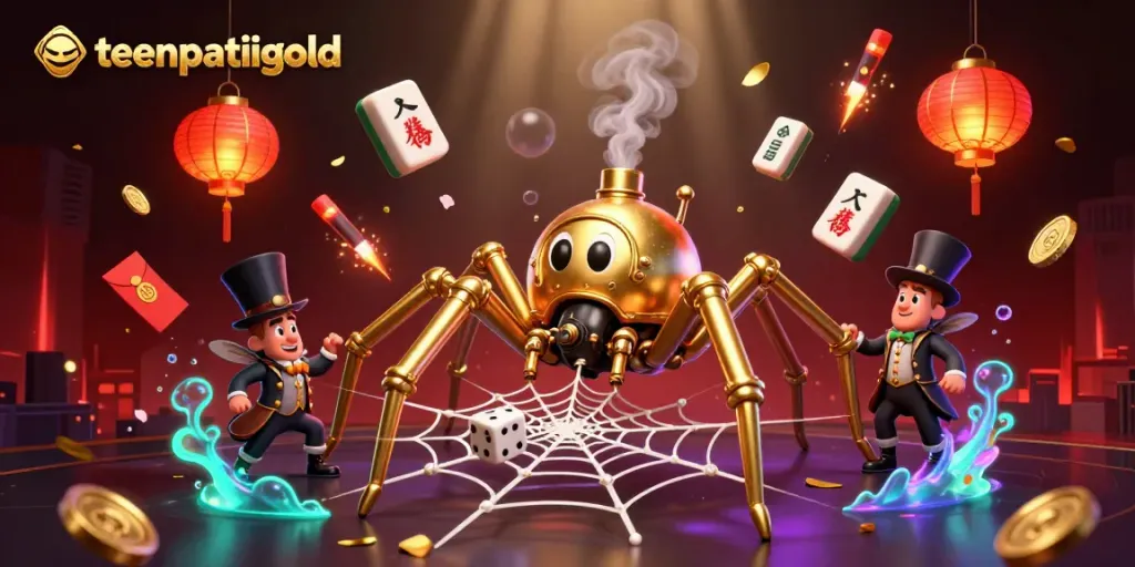 Experience thrilling action in the teenpatiigold realm with a steampunk-inspired gambling scene filled with fortune elements.