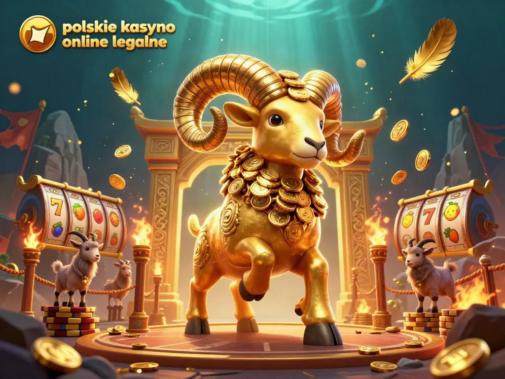 Experience the excitement of polskie kasyno online legalne with this vibrant 3D gameplay scene filled with dynamic casino elements.