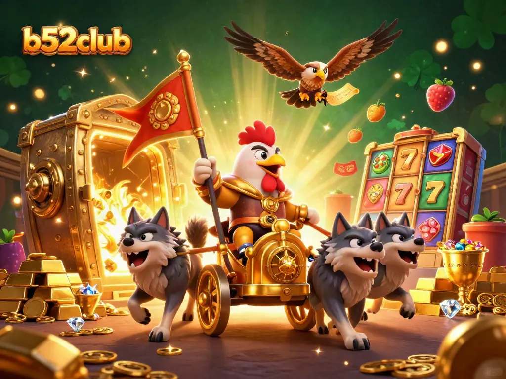 Engage with b52club's thrilling slot adventures featuring vibrant reels and dynamic characters.