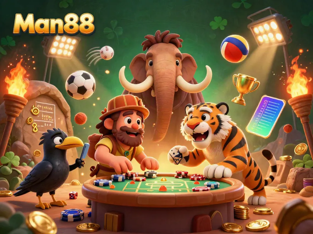 Experience thrilling wins at the Man88 casino with exciting games and vibrant sports action.