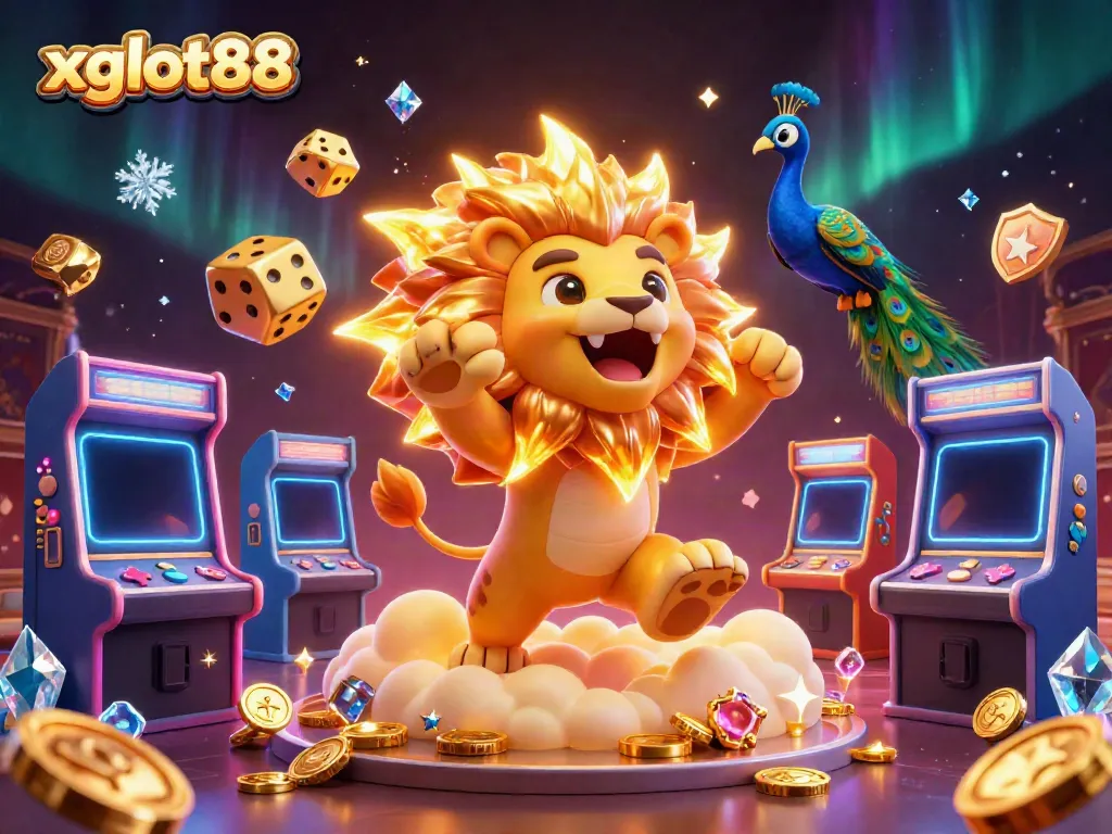 Rasakan sensasi xgslot88 dengan ilustrasi kasino yang menakjubkan dan karakter 3D menawan.