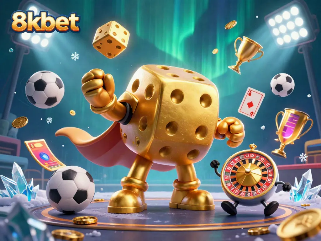 Play and win big with 8xbet's thrilling casino experience featuring vibrant characters and exciting game elements.