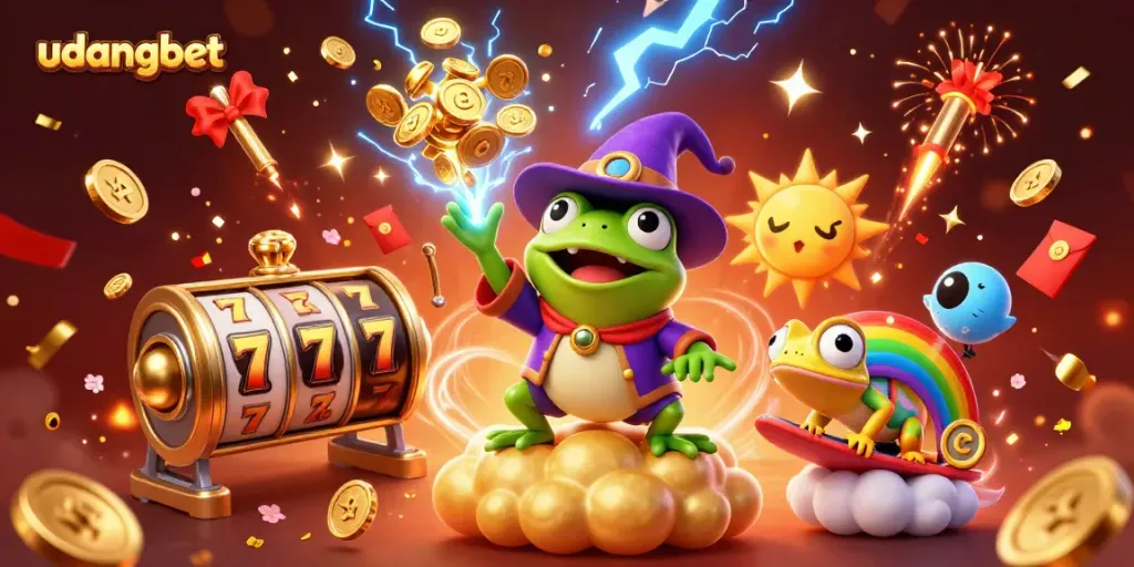 Experience thrilling wins with udangbet as a wizard frog storms gold in gambling!
