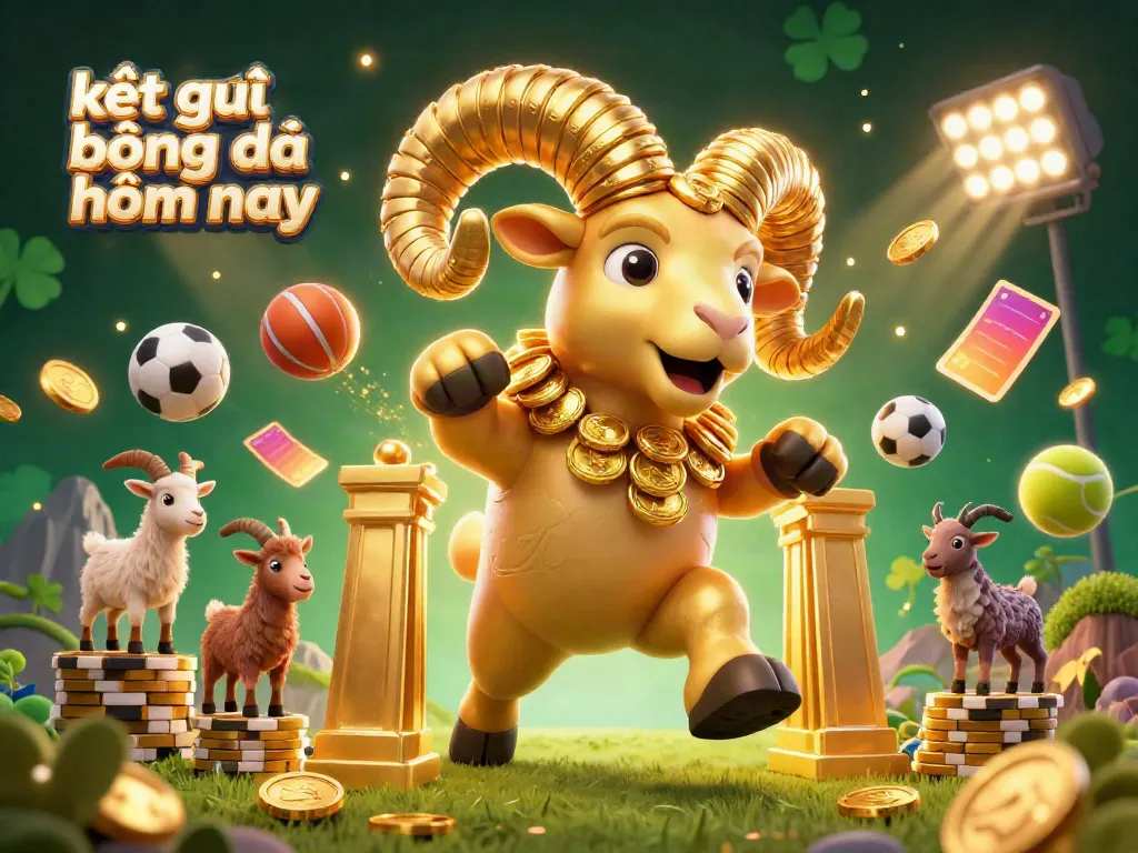 Catch the excitement of kết quả bóng đá hôm nay with stunning 3D sports elements and dynamic visuals.