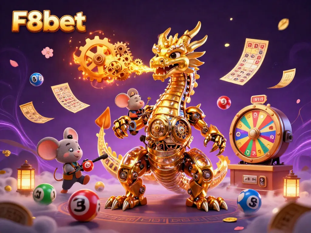 Experience thrilling gaming adventures with F8bet's vibrant characters and dynamic lottery elements.