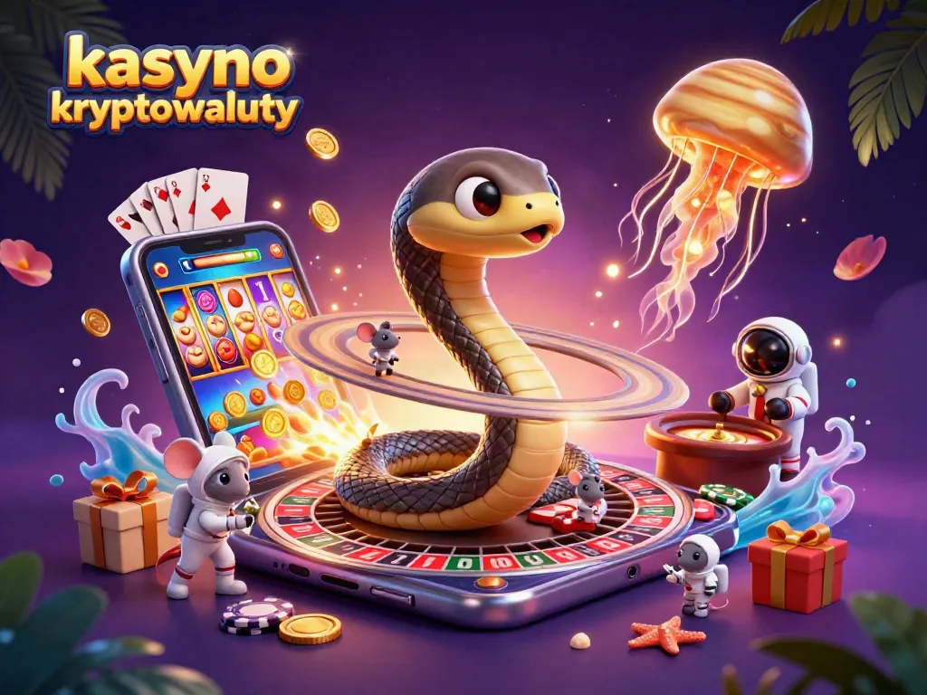 Experience the thrill of kasyno kryptowaluty with cosmic elements and vibrant gaming action.