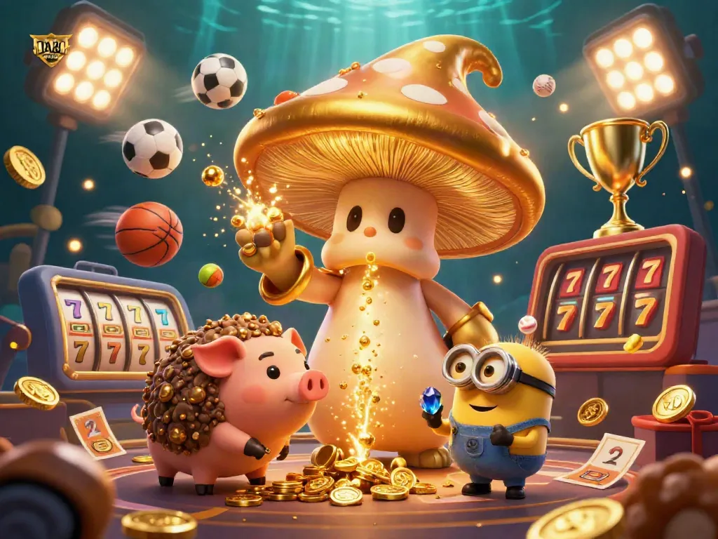 DA88 captures the vibrant spirit of casino gaming with golden wizardry and dynamic sports elements.