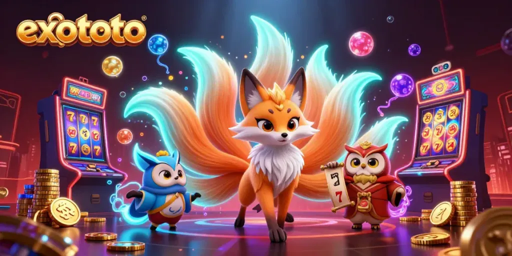 Pengalaman bermain slot gacor di eksklusif Exototo dengan simbol 7 keberuntungan dan karakter magis