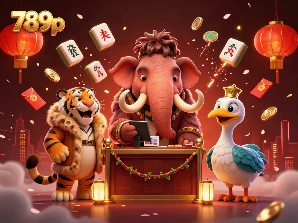Experience vibrant gaming excitement in 789p's ultra-detailed casino illustration showcasing vibrant characters and festive elements.