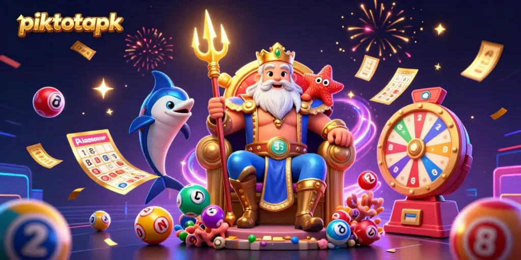 Join the fun with piktotoapk's exciting lottery action illustrated in vibrant detail.