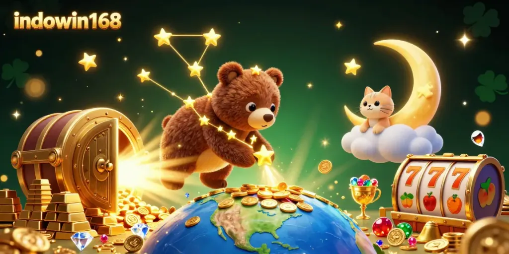 Engage with the stunning indowin168 slot universe, where golden treasures and vibrant characters abound!