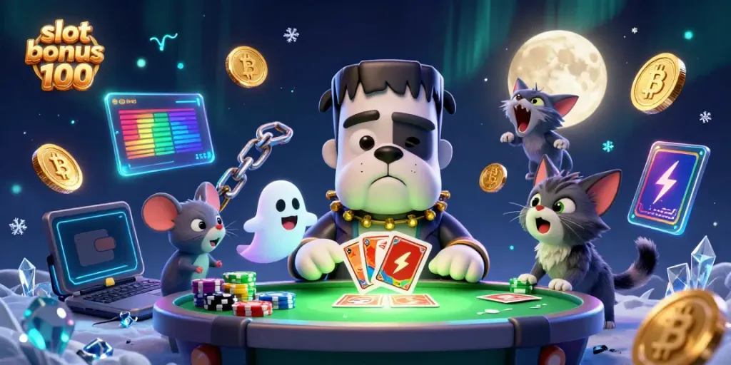Experience enchanting gameplay with the vibrant "slot bonus 100" scene featuring a whimsical casino atmosphere.