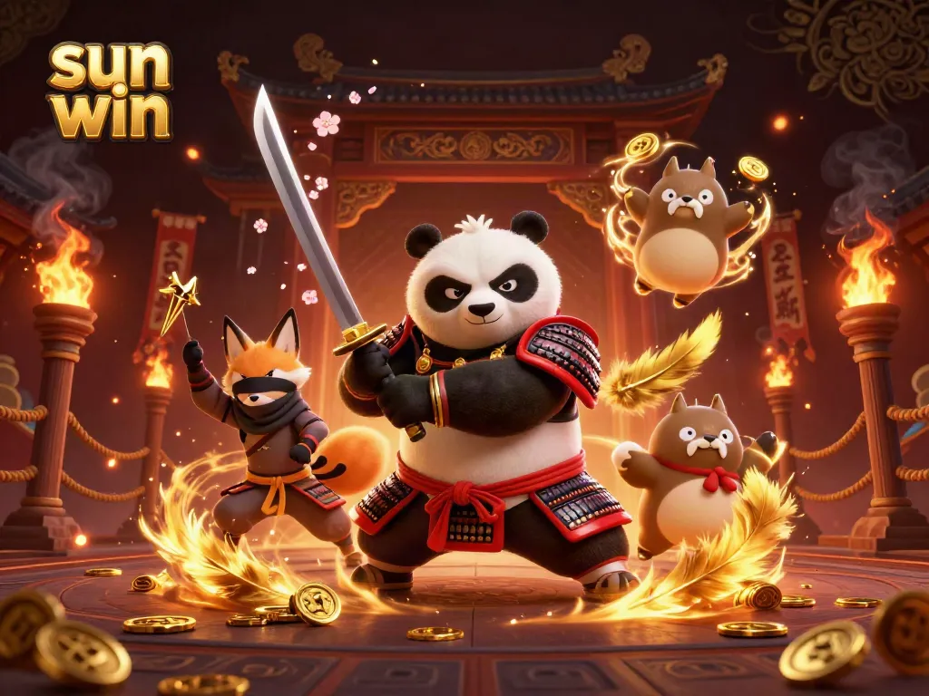 Experience thrilling gameplay with sun win in this vibrant and dynamic casino illustration.